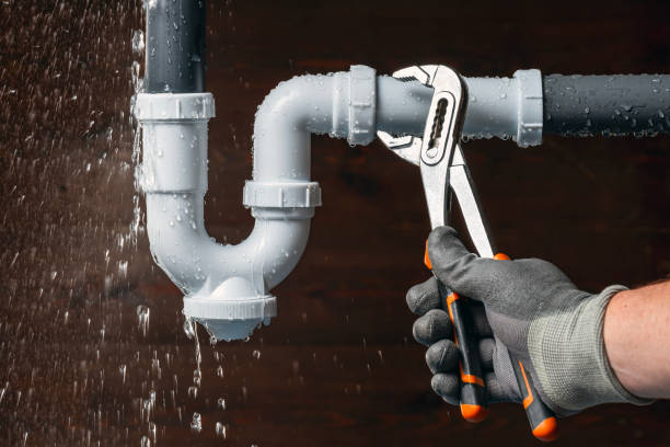 Professional Plumber technician working in Duke, MO